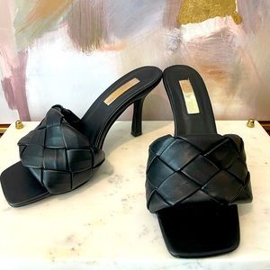 Dress up a graphic tee or a dressy look!